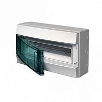 Распределительный шкаф Mistral65, 18 мод., IP65, навесной, термопласт, прозрачная дверь |  код. 1SL1213A00 |  ABB